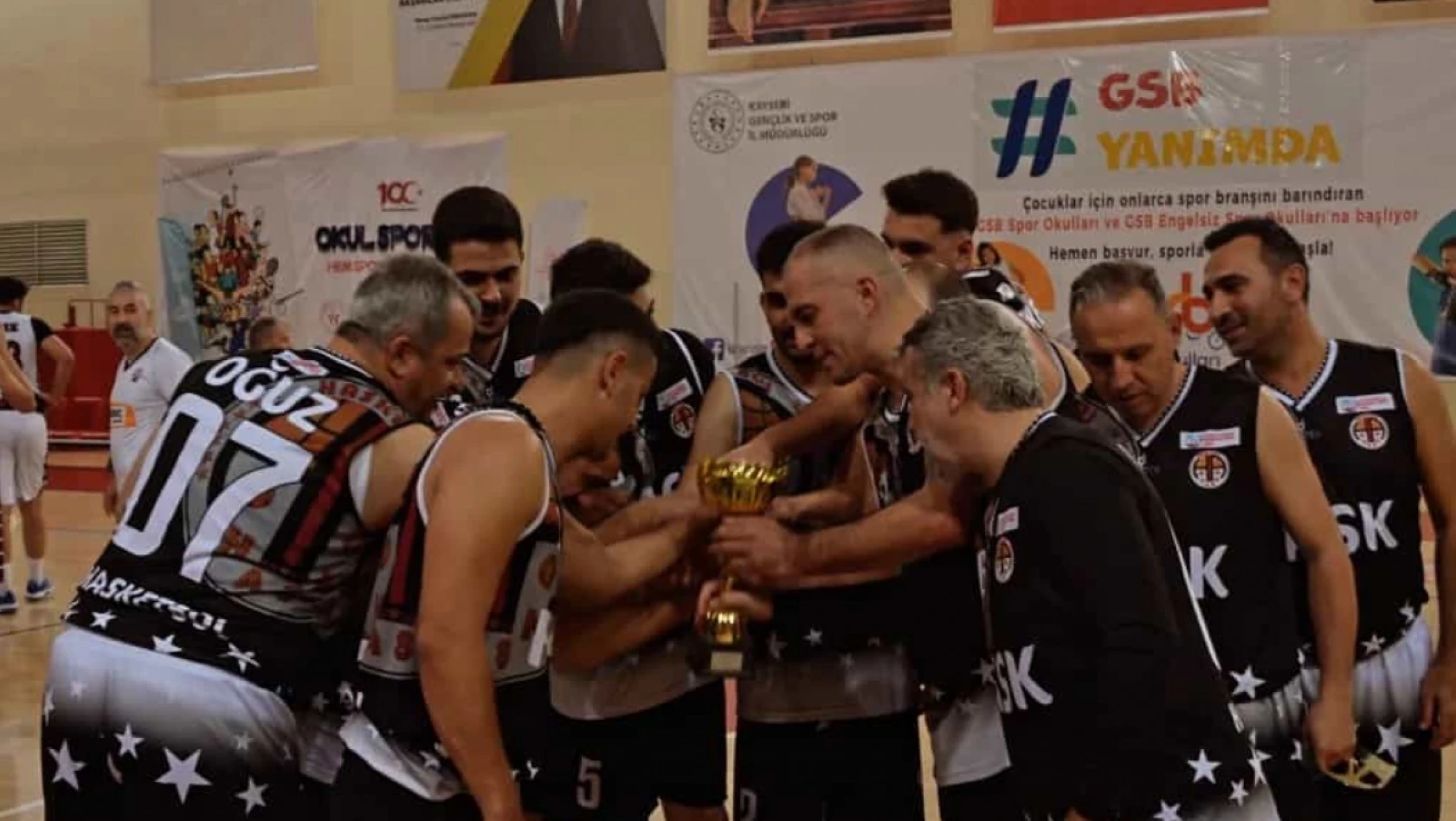Kayseri Büyük Erkekler Basketbol Ligi'nin şampiyonu belli oldu!