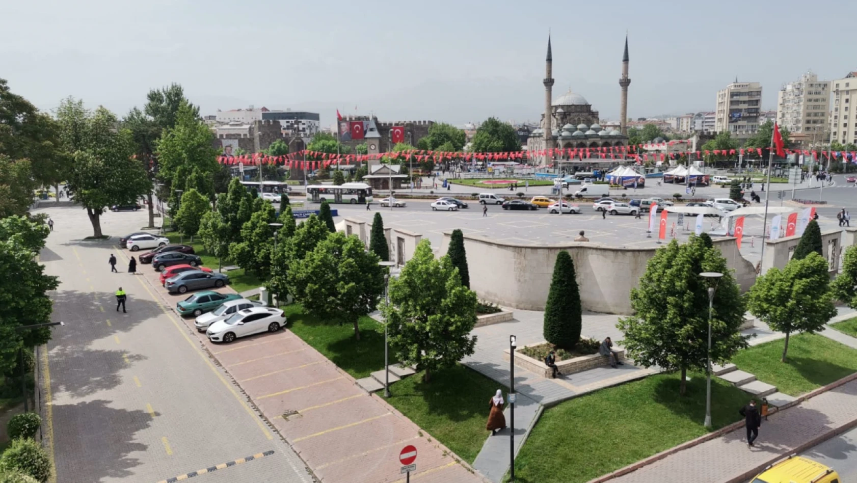 Kayseri'de 23 Mayıs'ta hava durumu..