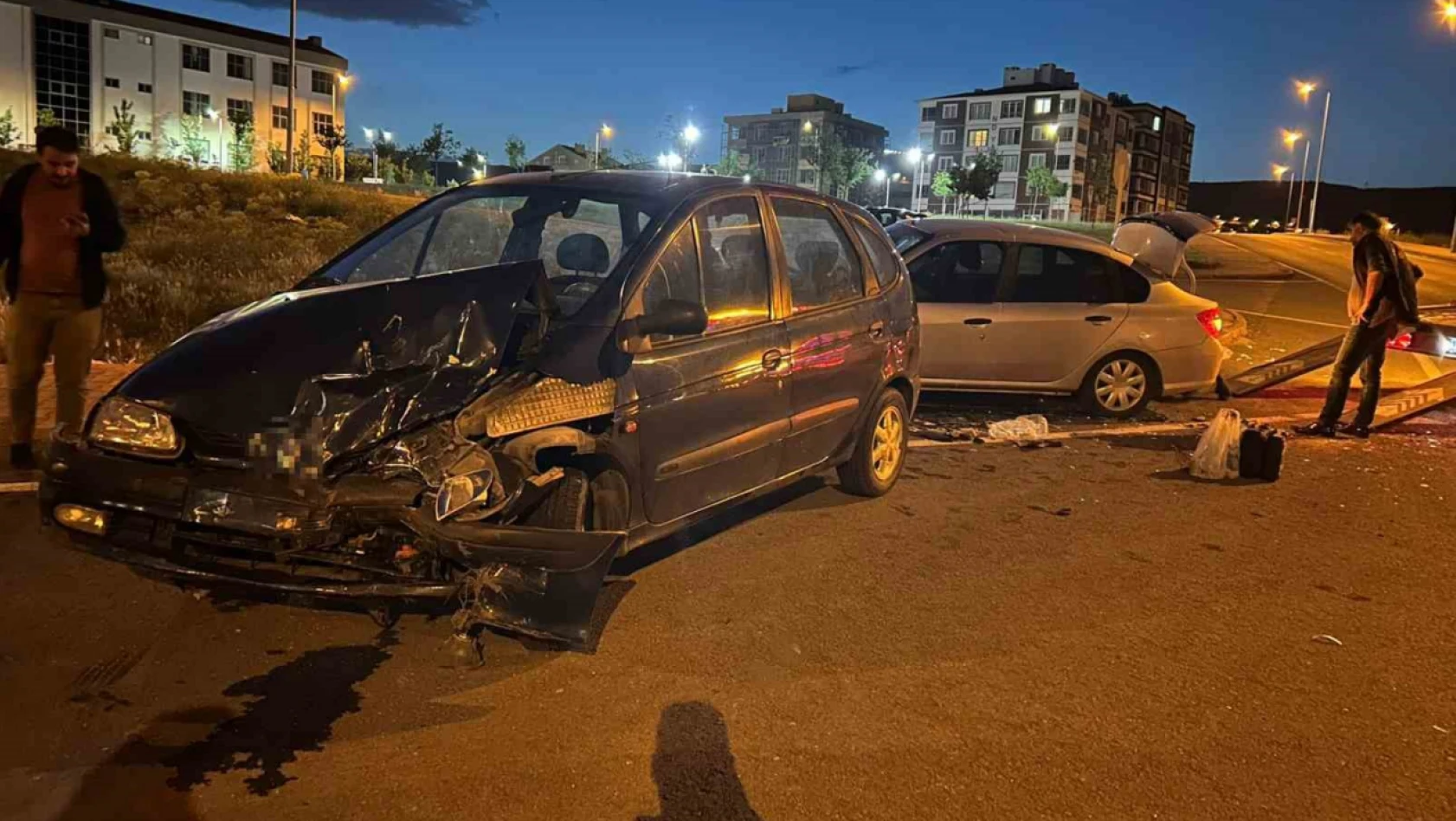 Erkilet'te trafik kazası: 7 yaralı var