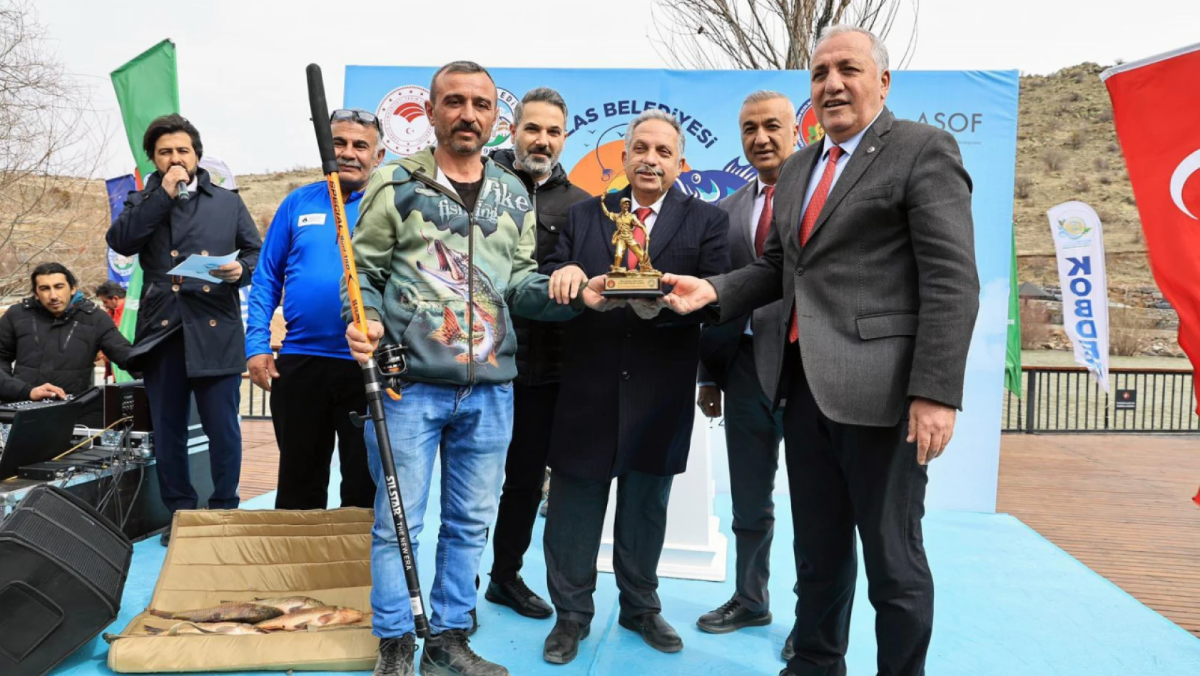 Kayseri'de Olta Balıkçılığı yarışması düzenlendi