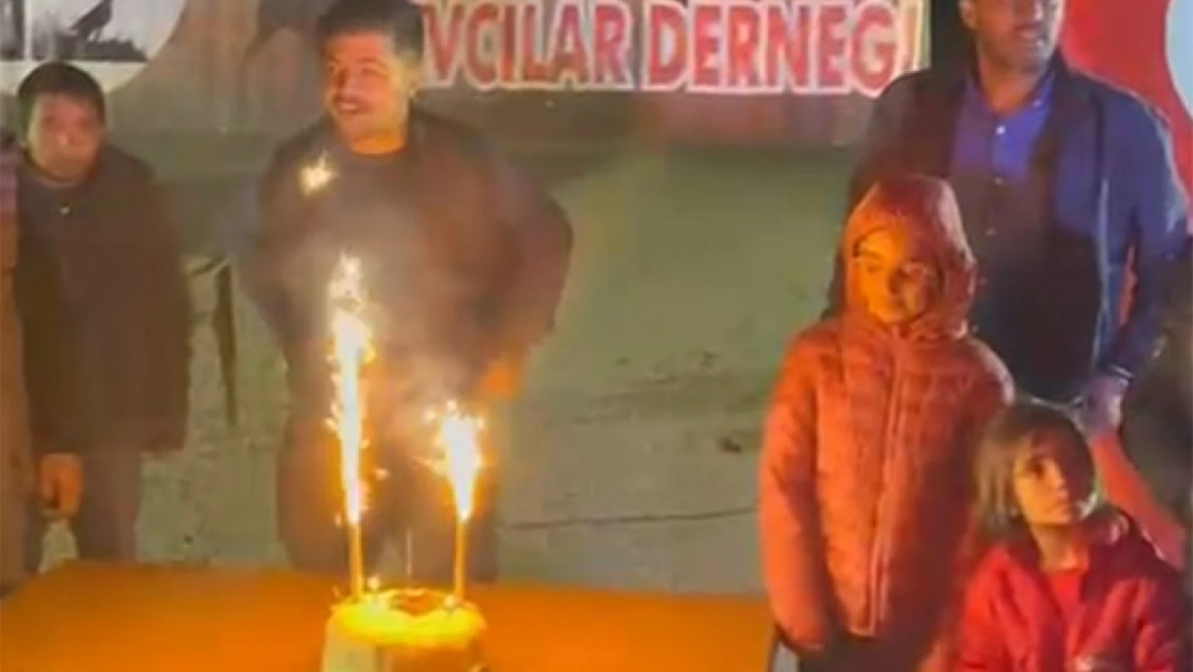 Kayseri'de polislere sürpriz kutlama yapıldı