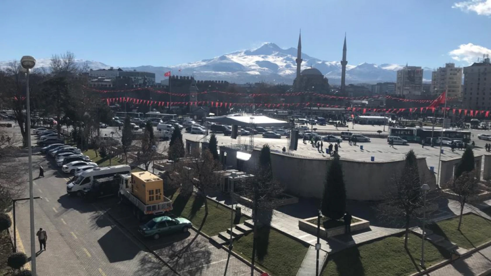 Kayseri'deki büyük yürüyüşün ismi değiştirildi!