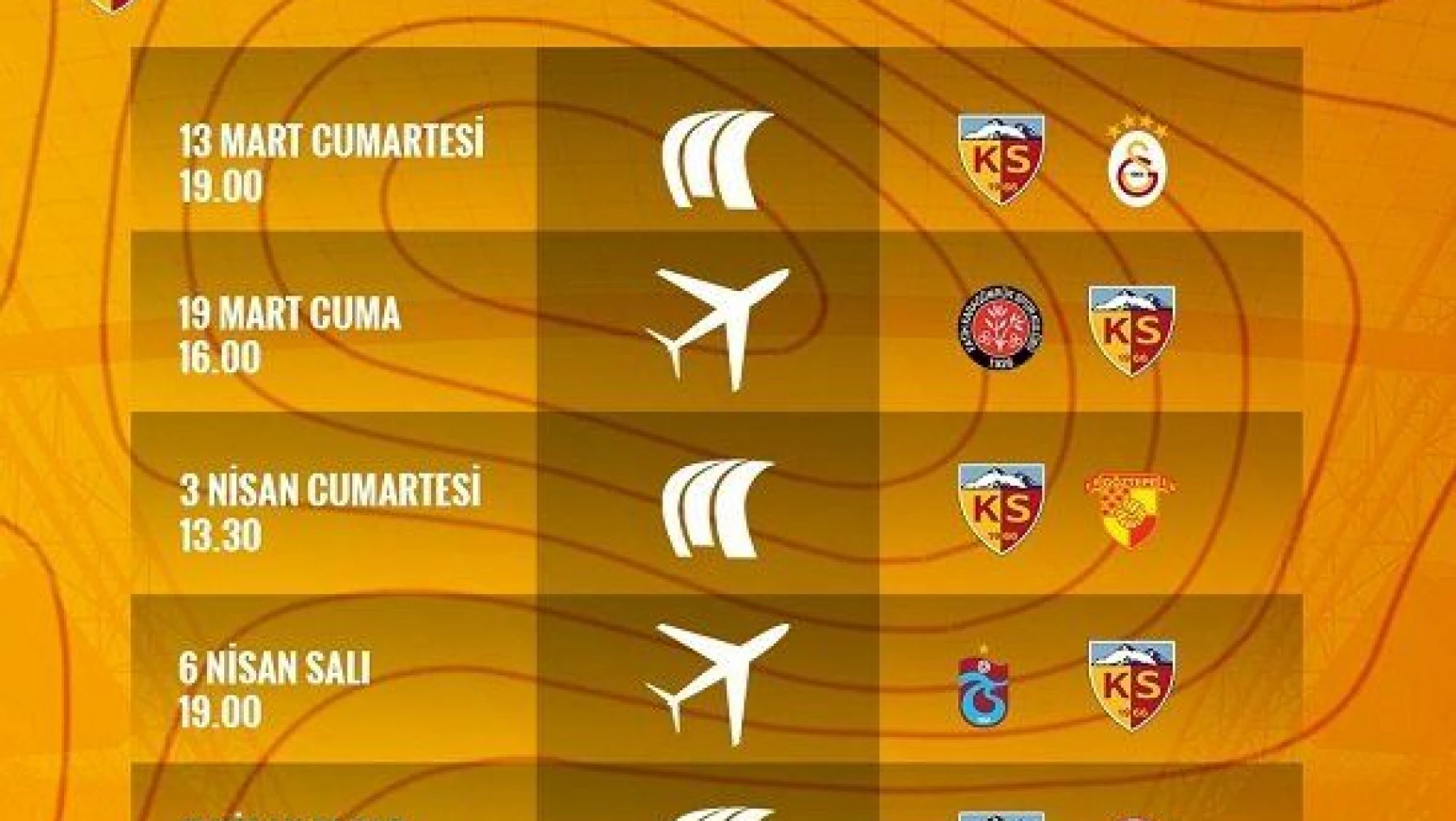 Süper Lig'de 5 haftalık program açıklandı