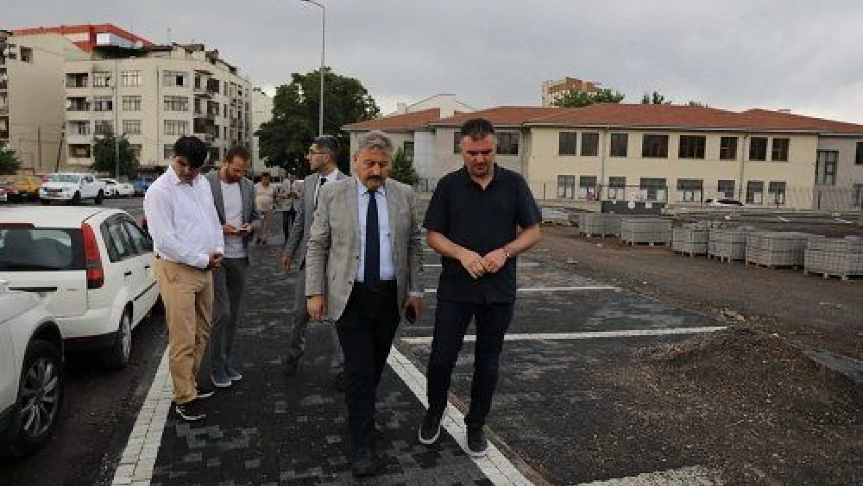 Palancıoğlu: 'Şehrin merkezinde hummalı çalışma devam ediyor'