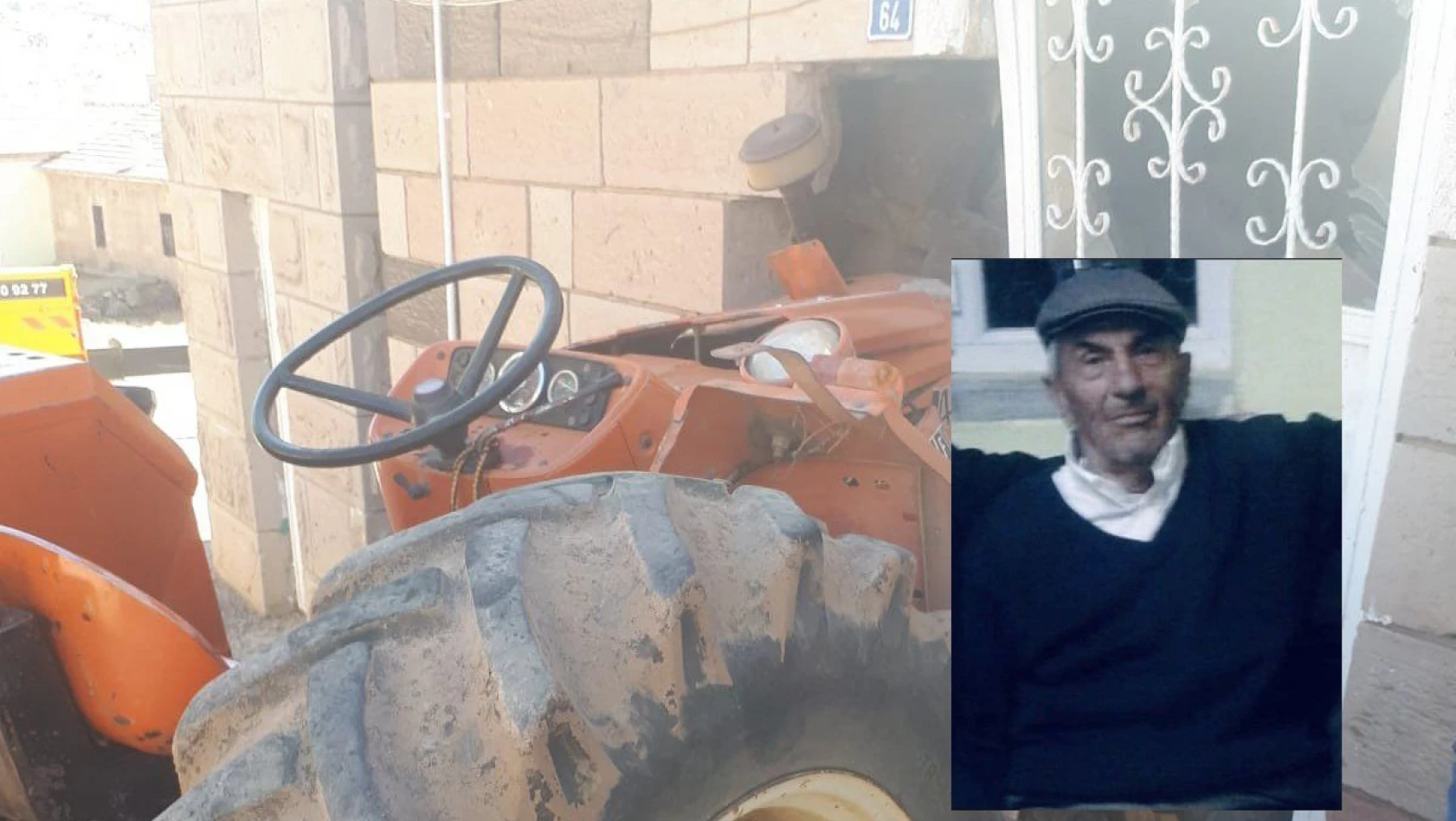 Cami duvarına çarpan traktörün sürücüsü hayatını kaybetti