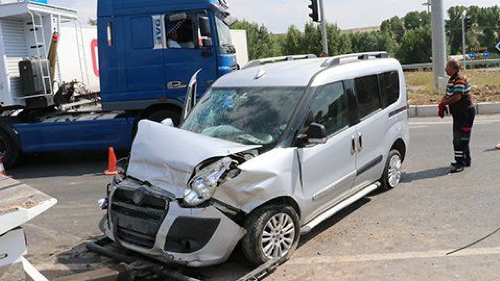 Yozgat'ta trafik kazasında 6 kişi yaralandı