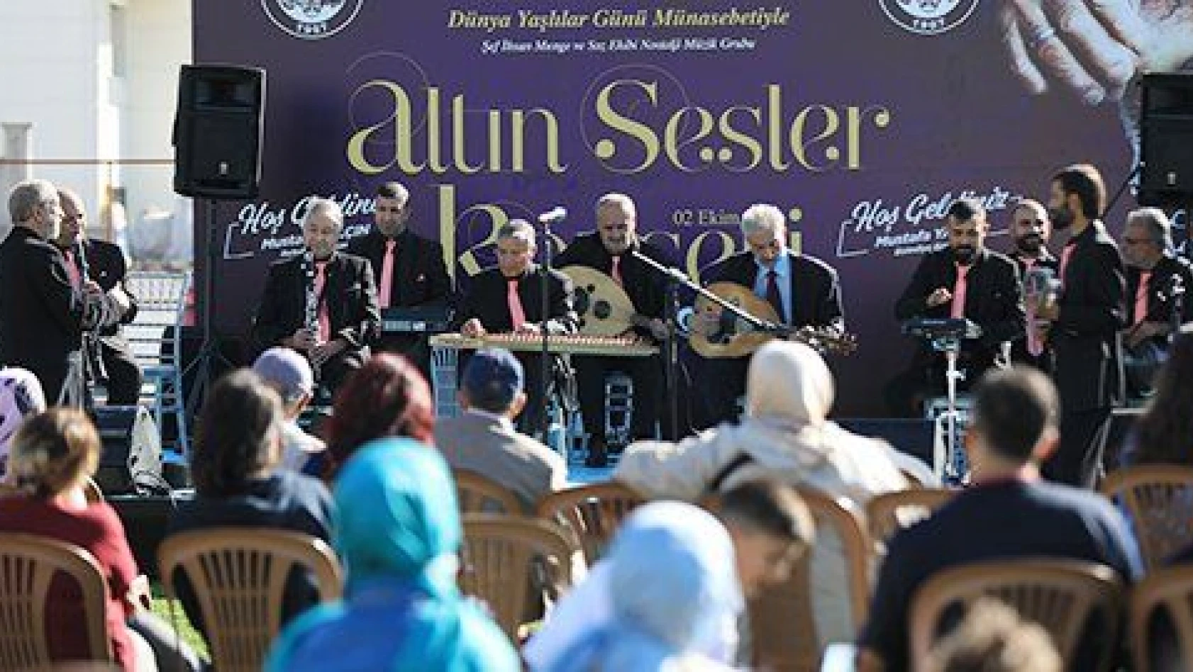 Talas'ta yaşlılar günü'ne özel  'ALTIN SESLER' konseri