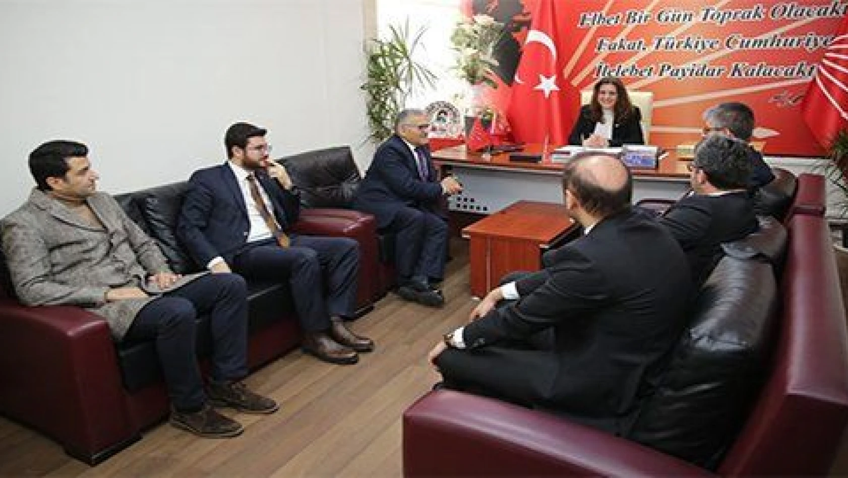 AK Parti İl Başkanlığı'ndan CHP'ye Ziyaret