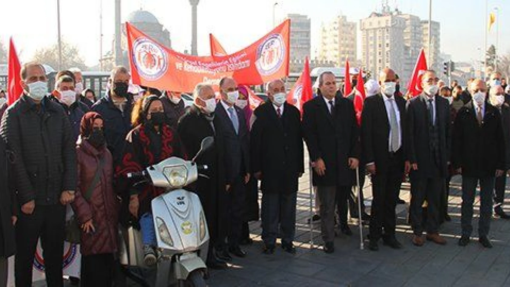 Kayseri'de Dünya Engelliler Günü töreni düzenlendi.