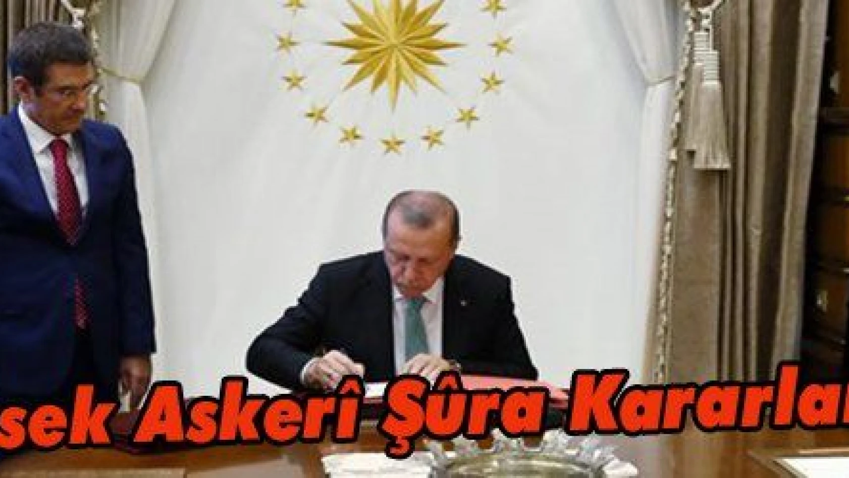 Erdoğan, Yüksek Askerî Şûra Kararlarını Onayladı