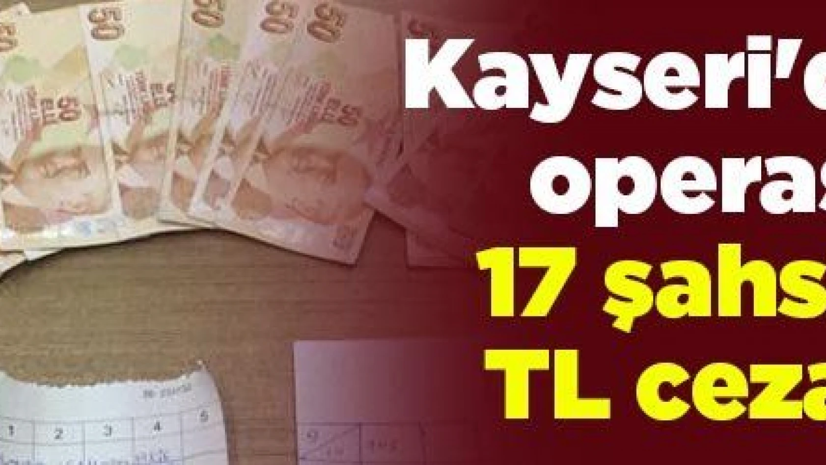 Kayseri'de kumar operasyonu 