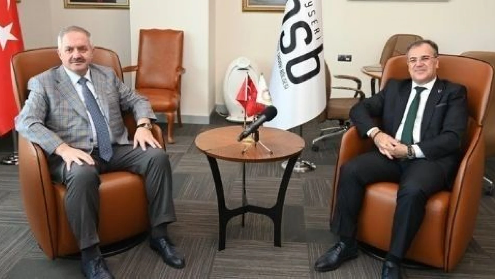 Başkan Özdoğan Kayseri OSB'yi ziyaret etti