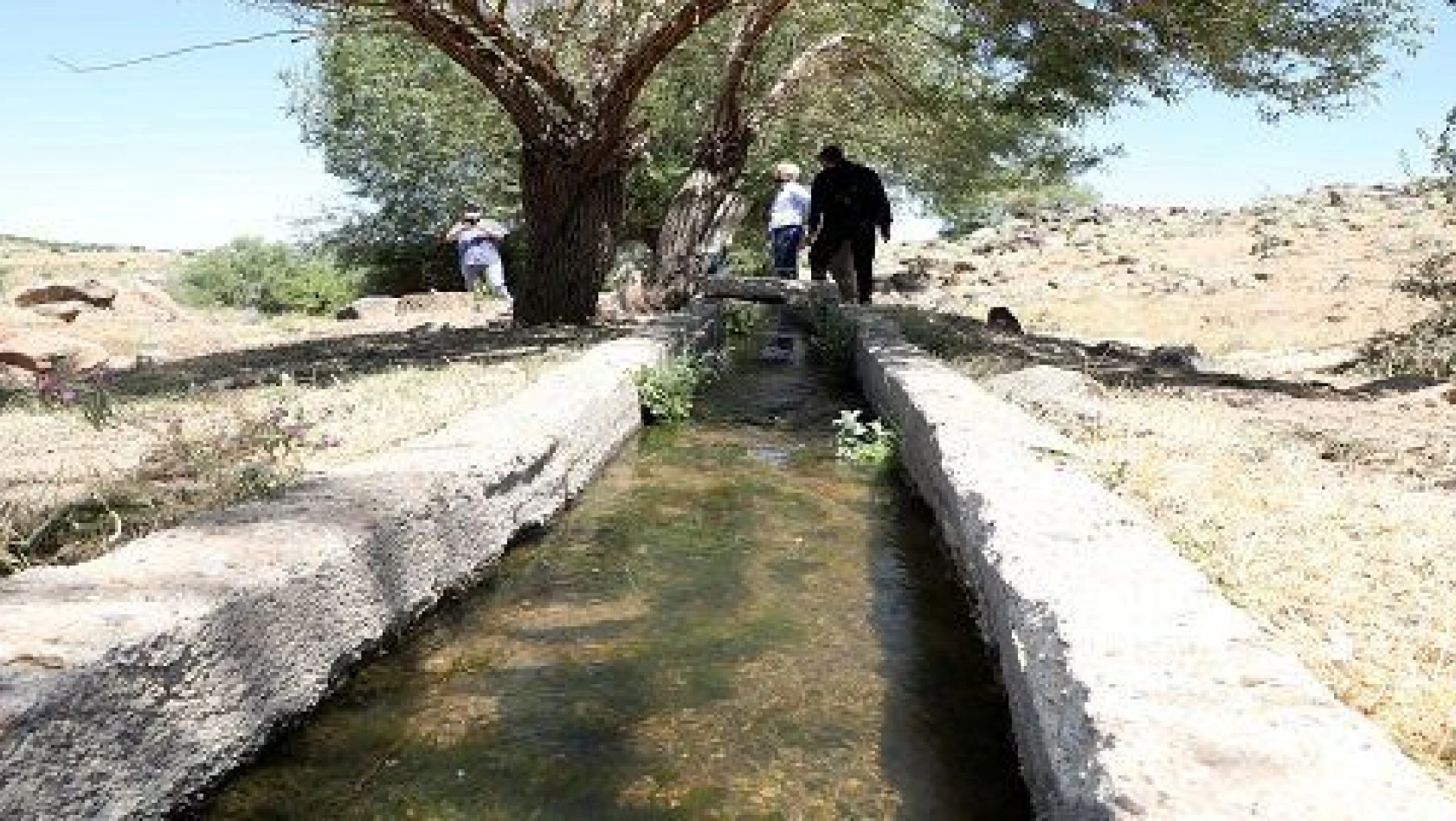 Talas'ın tarihi mahzenleri suya kavuşuyor