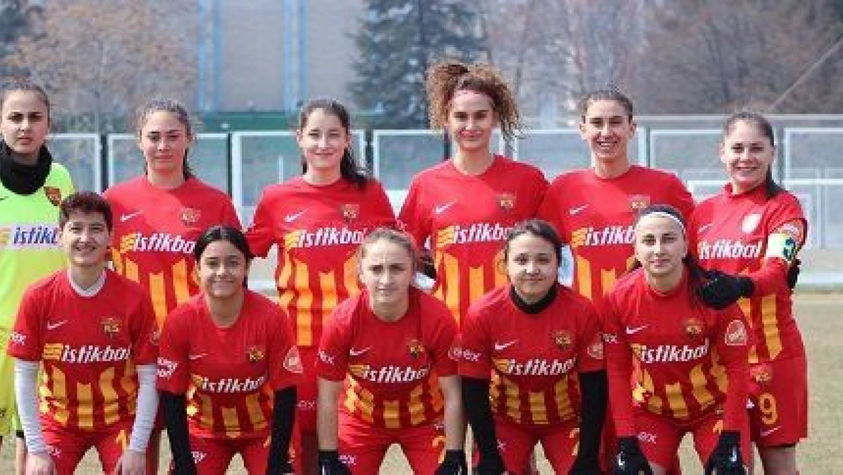 Kayseri Kadın Futbol Kulübü galibiyete hasret kaldı 