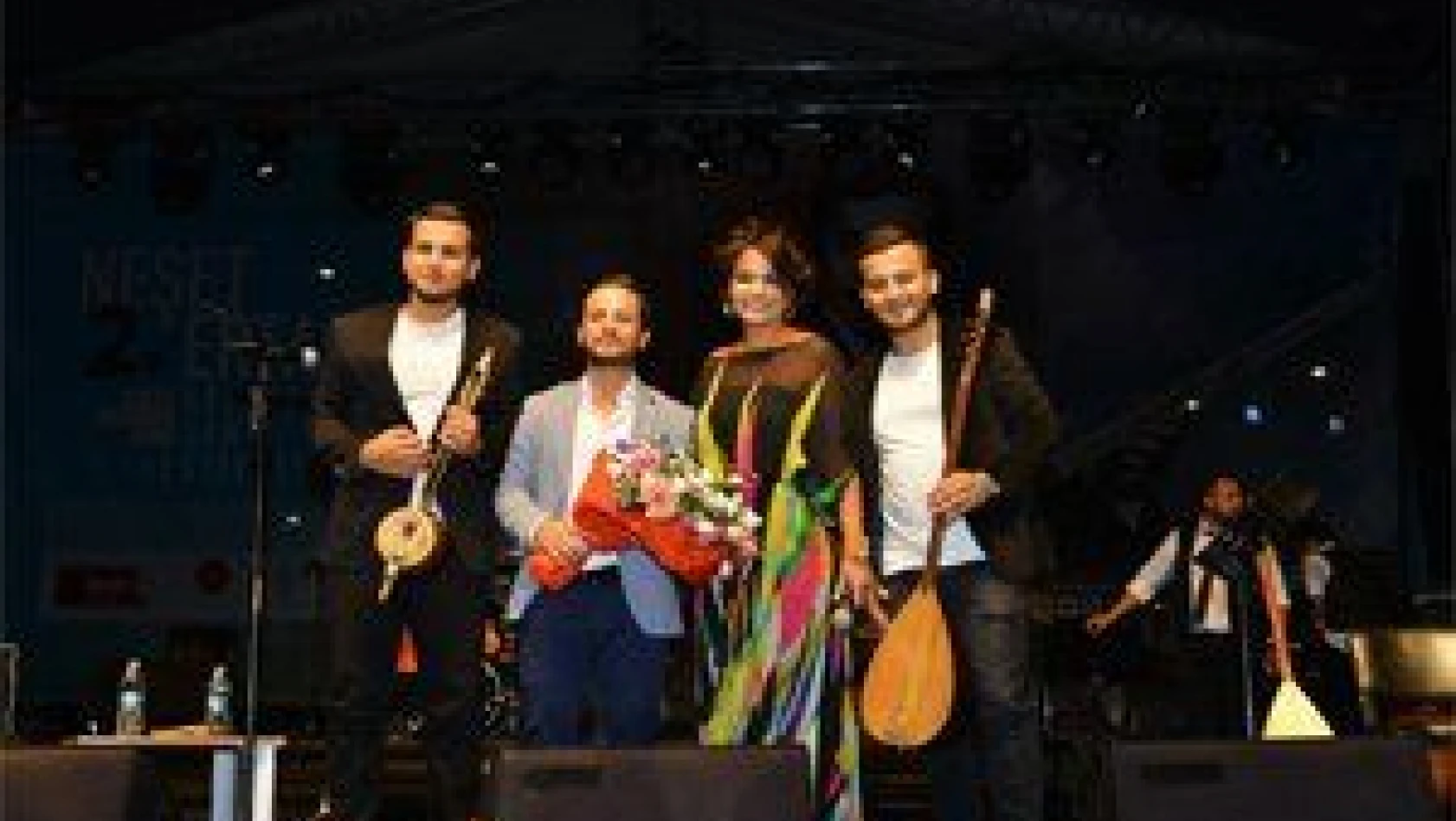 2. Neşet Ertaş Kültür ve Sanat Festivalinde müzik ziyafeti yaşandı