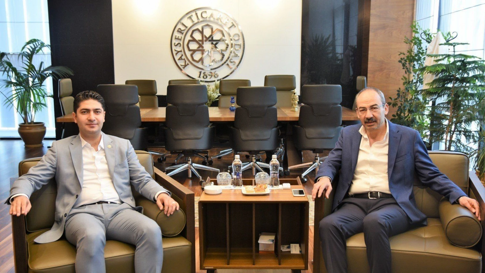 MHP Kayseri Milletvekili İsmail Özdemir'den KTO'ya ziyaret
