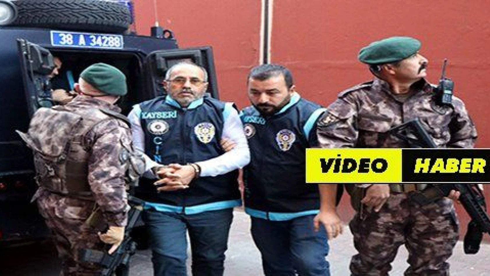 Kayseri'de cami avlusundaki cinayet sanıkları adliyede
