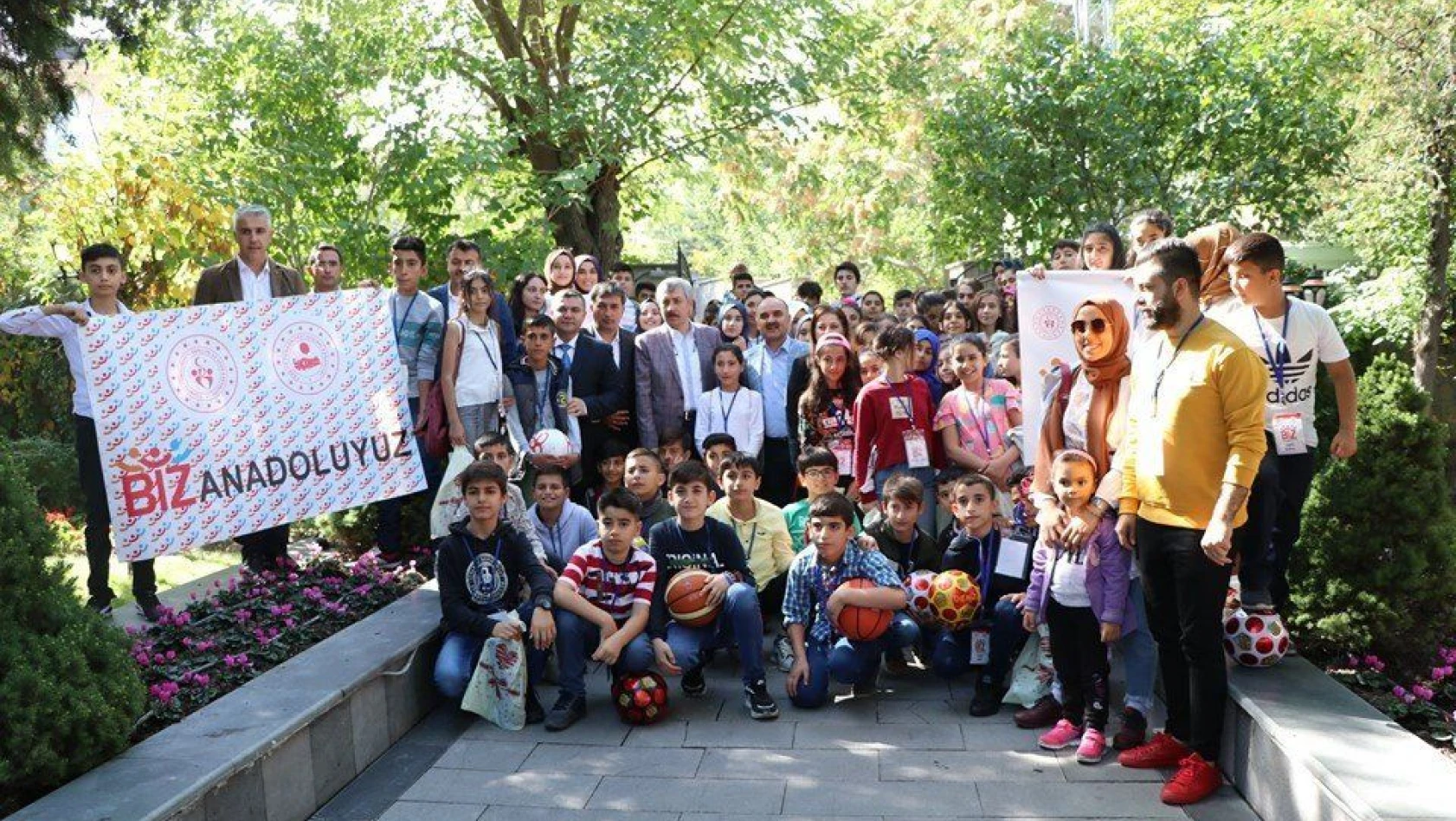 Biz Anadoluyuz Projesi kapsamında Batmanlı gençler Kayseri'ye geldi
