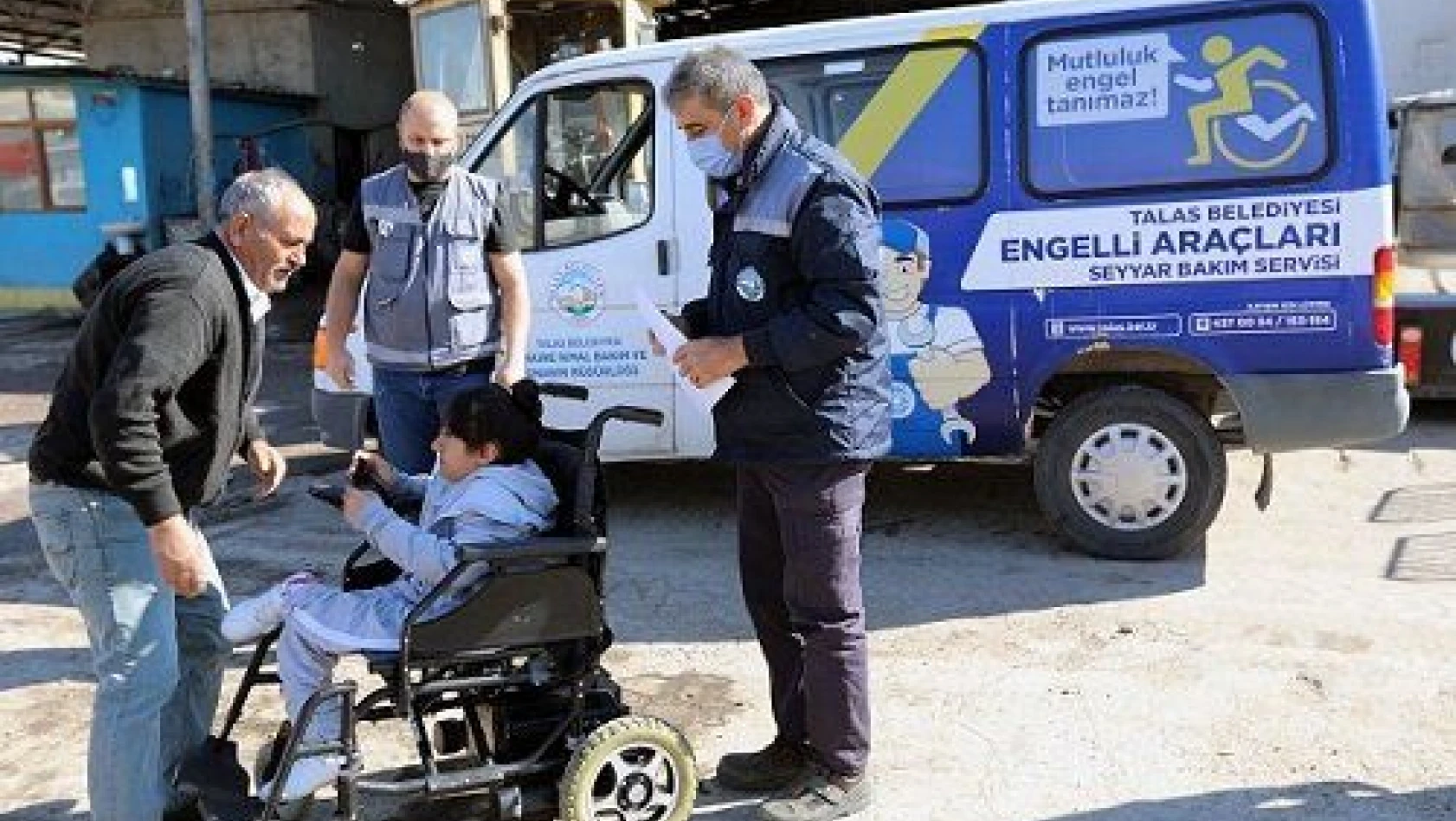 'Engelli Araçları Bakım Onarım Ünitesi' hayatı kolaylaştırıyor