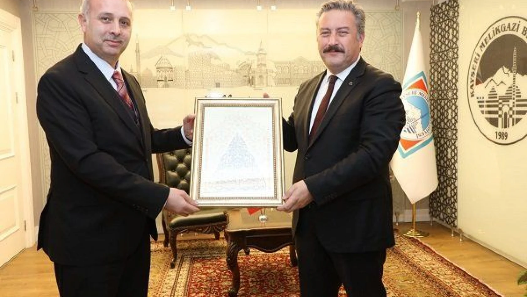 Melikgazi İlçe Müftülüğü'nden Başkan Palancıoğlu'na ziyaret