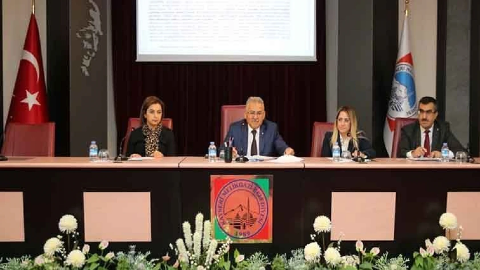 Melikgazi Belediyesi Kasım ayı meclis toplantısı yapıldı 