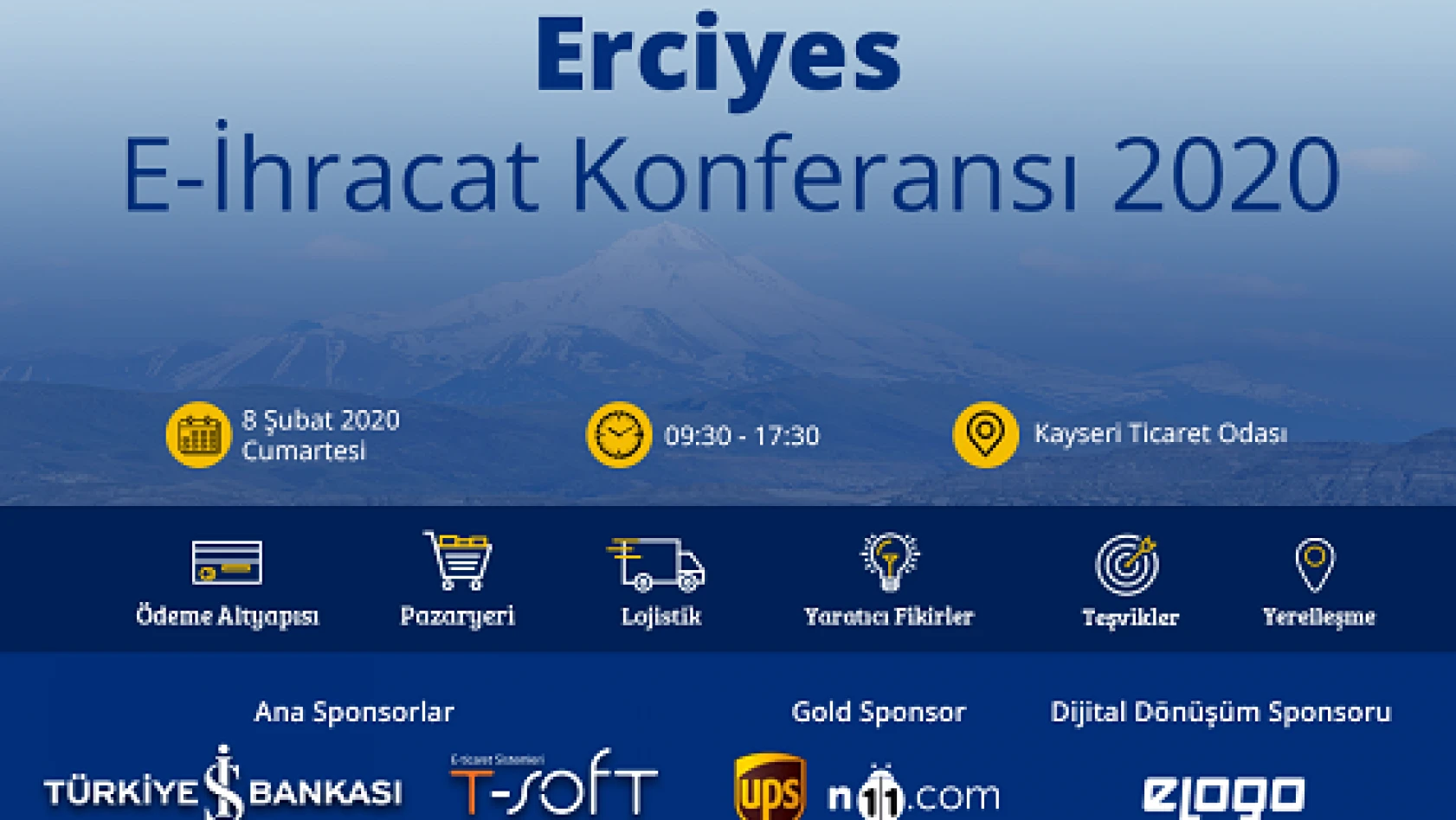 E- İhracatın nabzı Kayseri'de atacak 