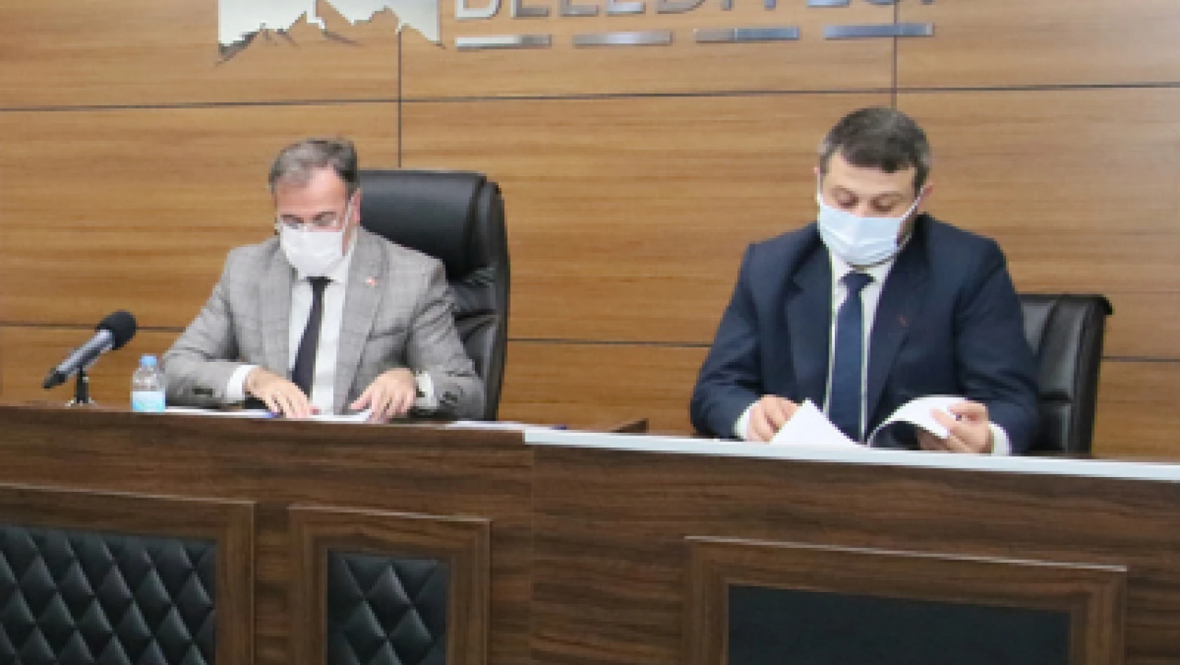 Hacılar Belediyesi Nisan ayı meclisi yapıldı