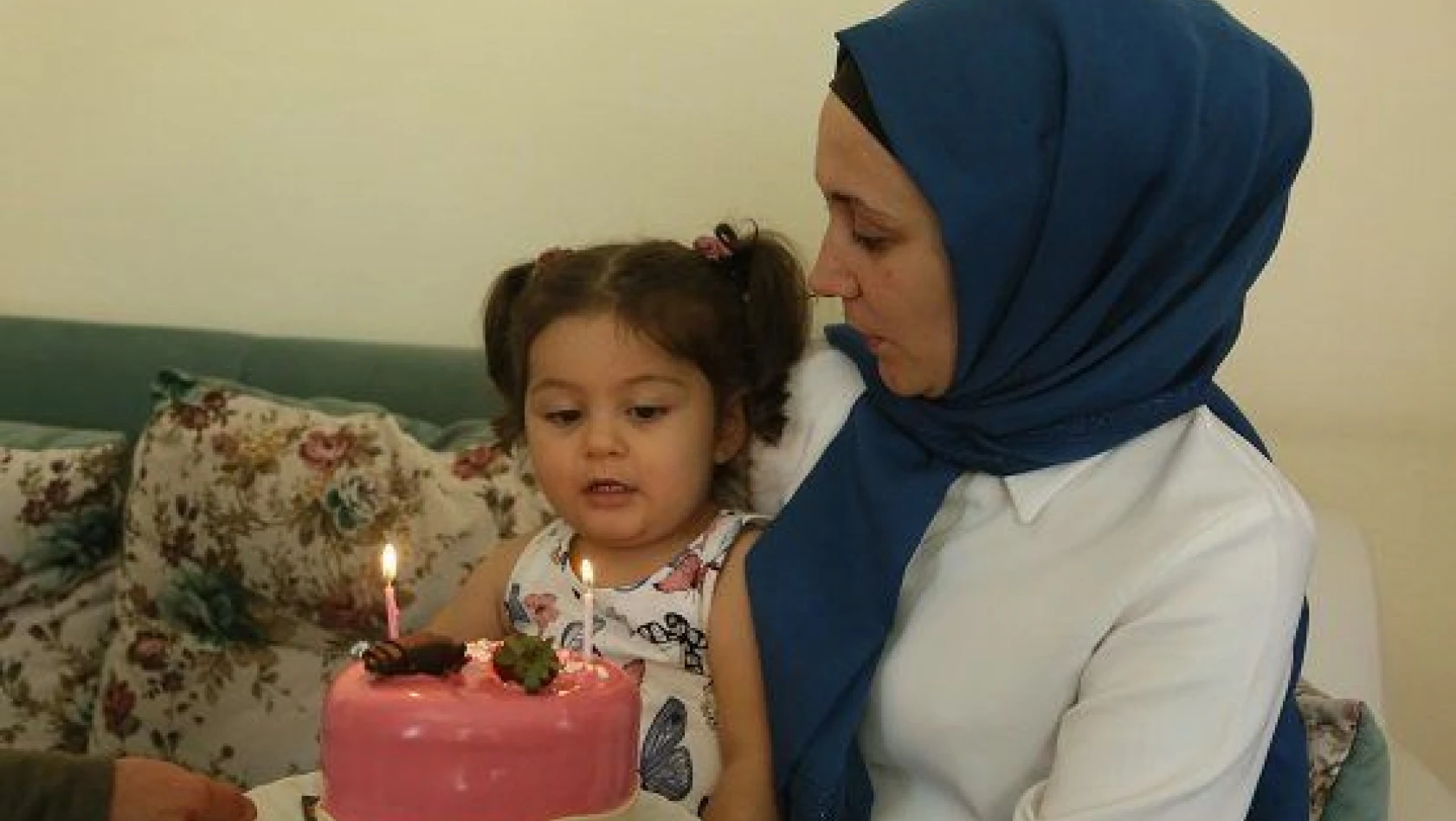 Develi Belediyesinden 2 yaşındaki Eda'ya doğum günü sürprizi