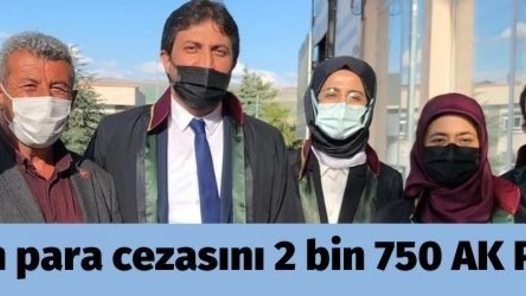 Şehit babasının para cezasını 2 bin 750 AK Partili ödeyecek