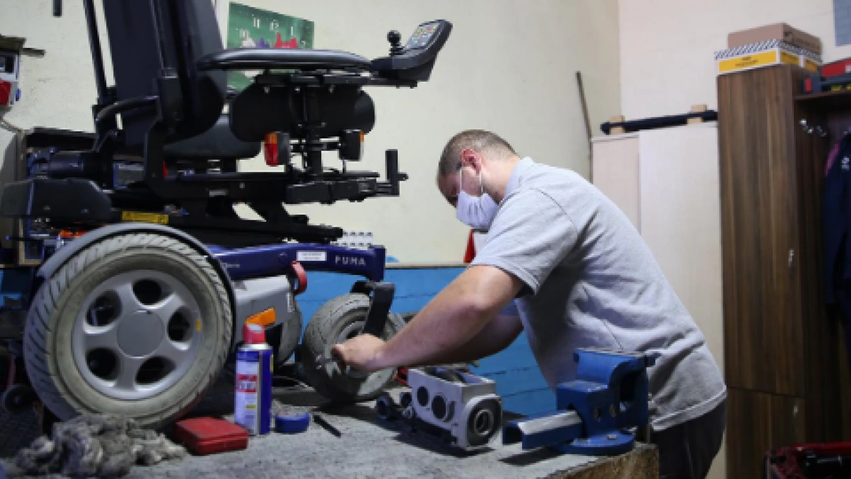 Engelli araçlarına ücretsiz bakım, tamir ve nakliye desteği