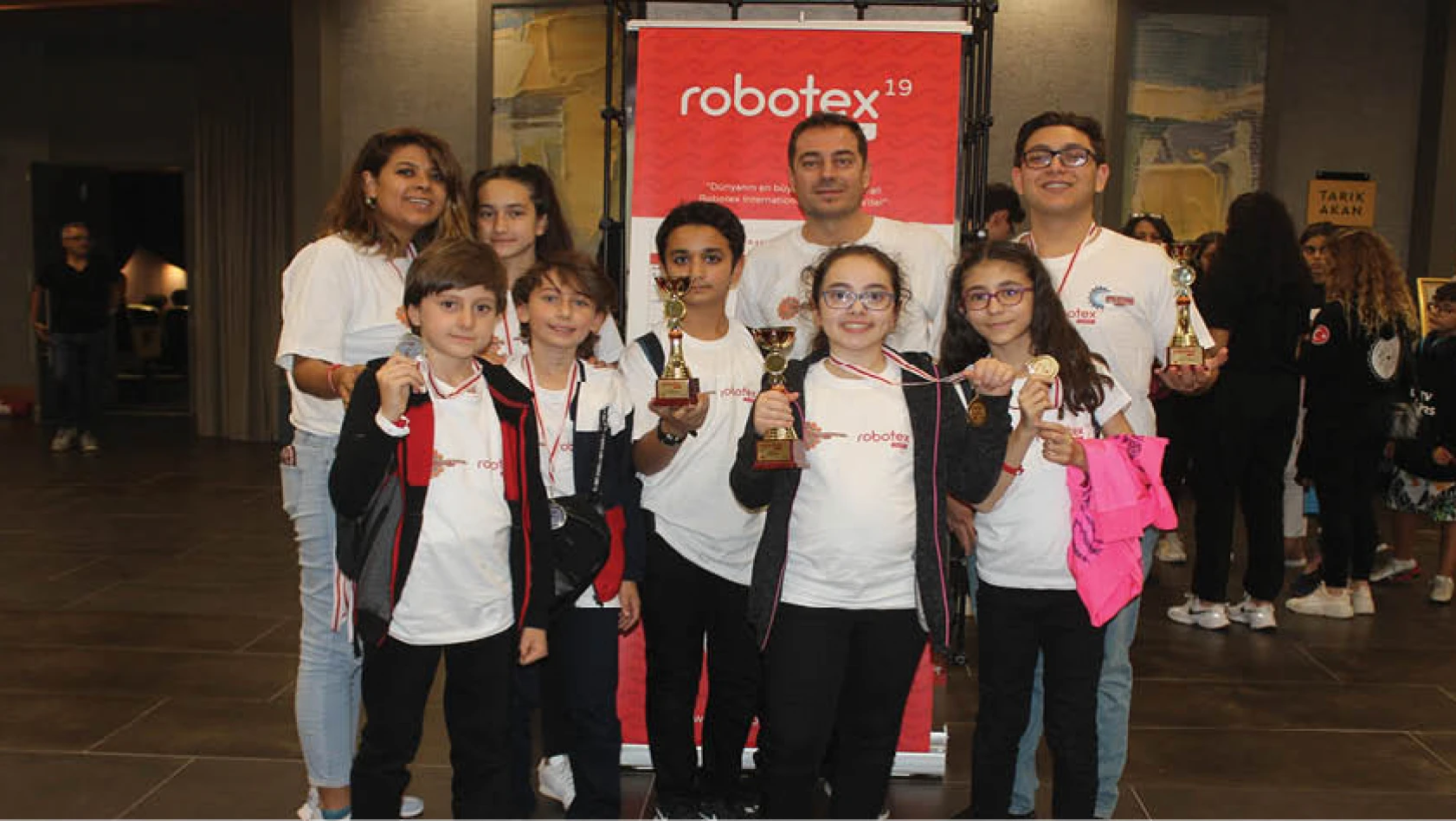 Antalya'da yapılan Robotex İnternational 2019'da Türkiye Şampiyonluğu Kayseri'ye geldi