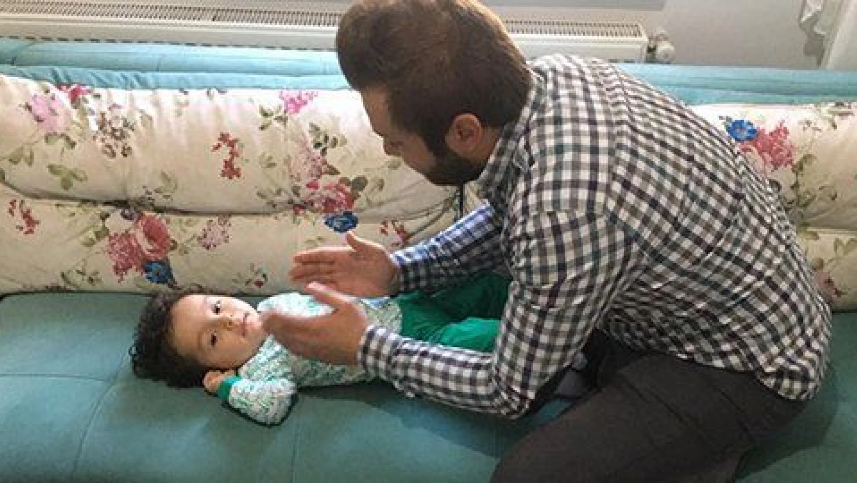 13 aylık SMA hastası Hasan Çınar yardım bekliyor