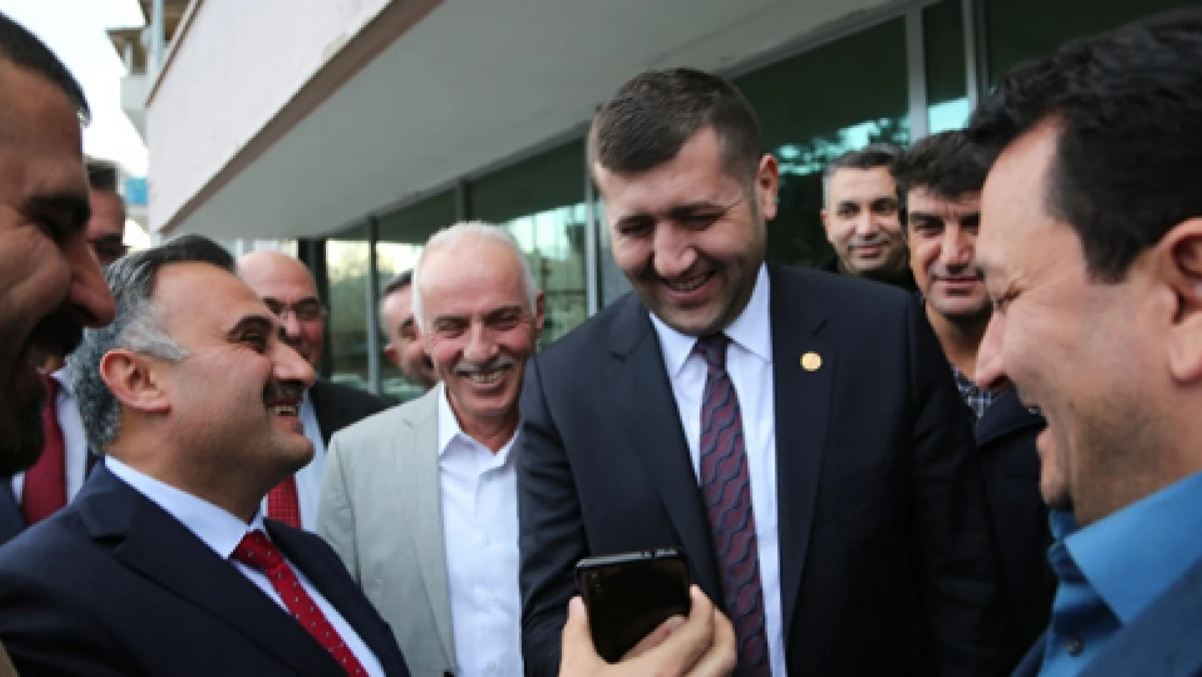 Milletvekili Ersoy Başkan Cabbar'ı ziyaret etti