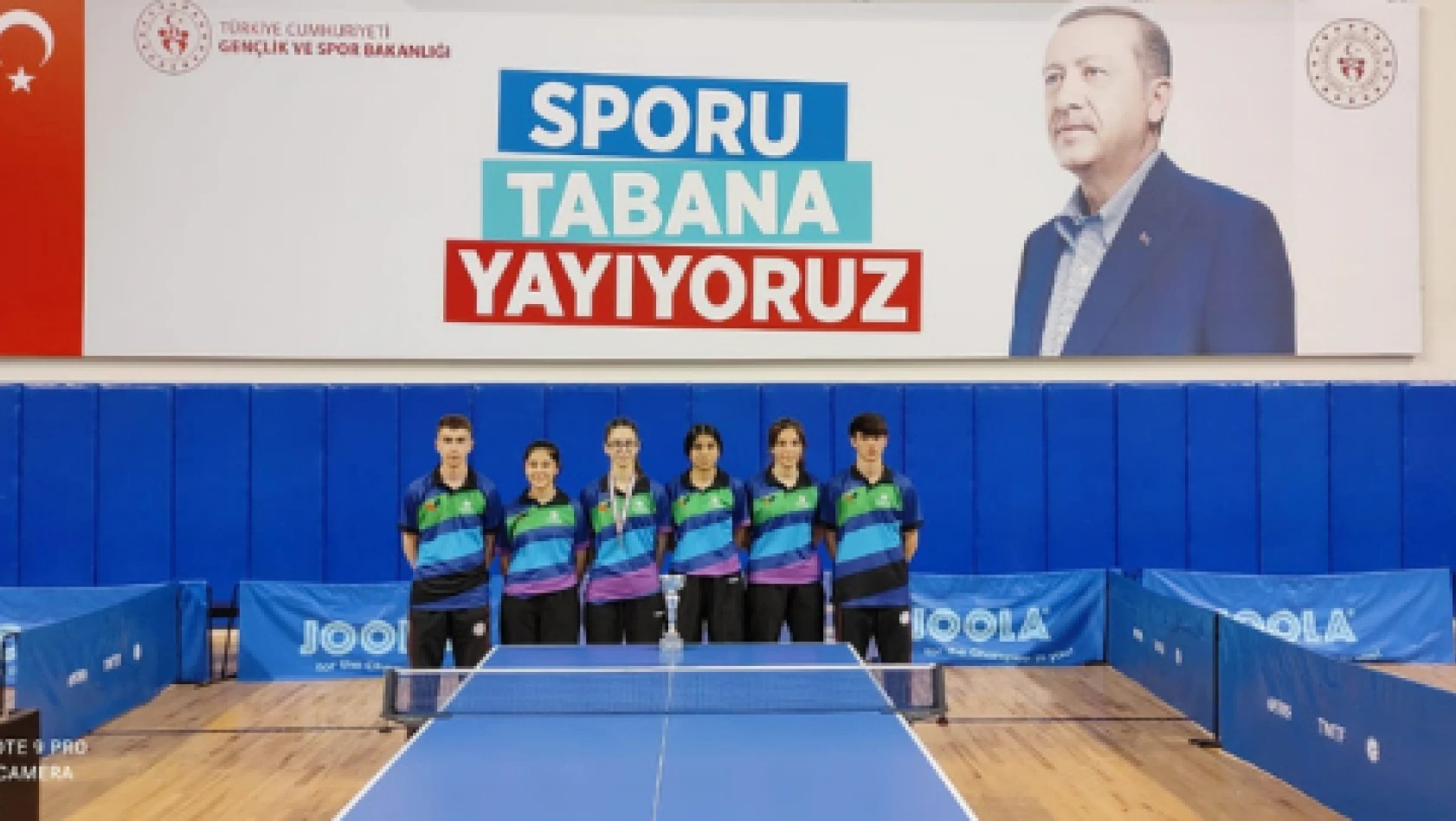 'Kayseri, Türkiye'de masa tenisinin merkezi konumuna geldi'