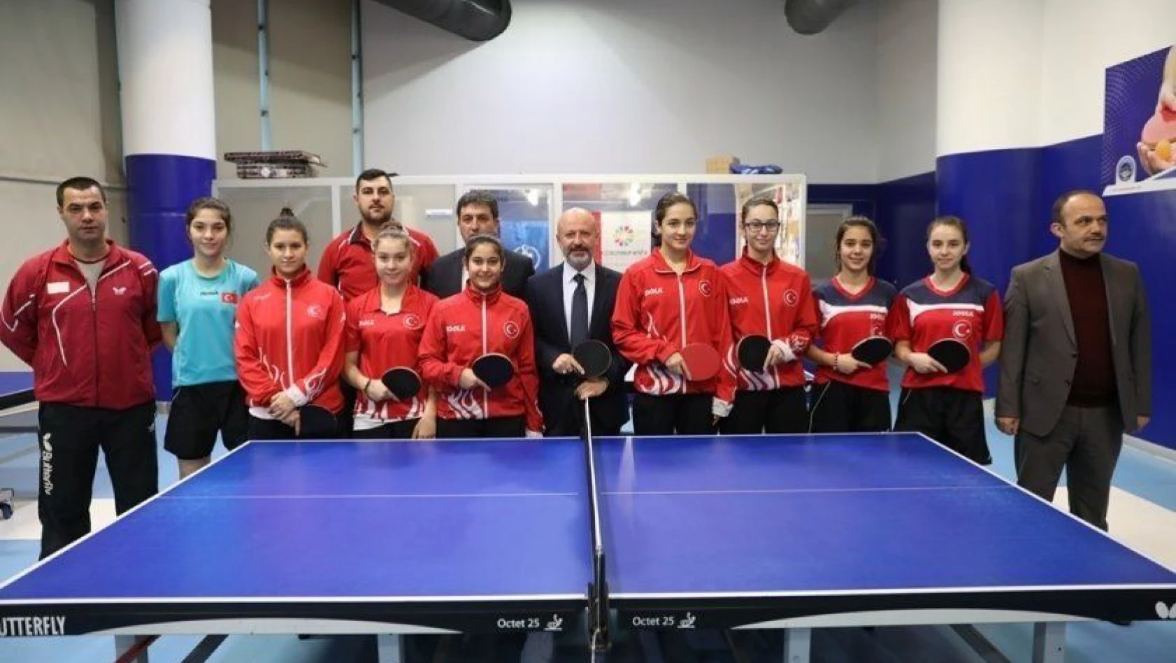 Kocasinan Belediyesi Masa Tenisi takımı Avrupa Şampiyonası'nda mücadele edecek