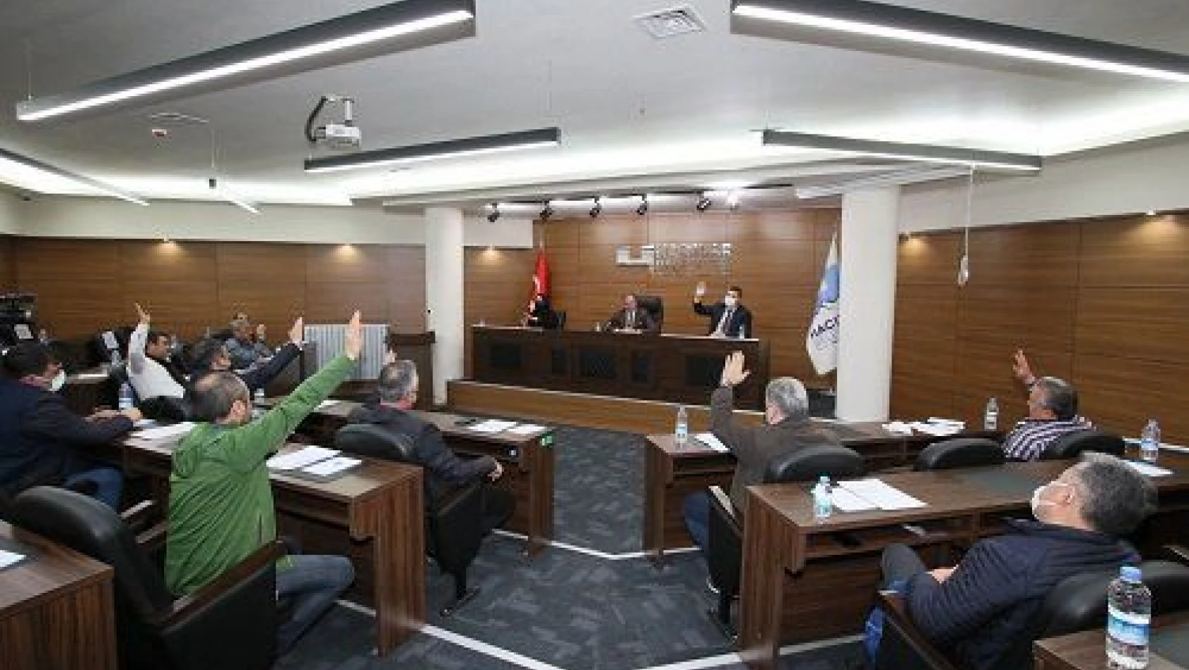 Hacılar Belediye Meclisi şubat ayı toplantısını yaptı