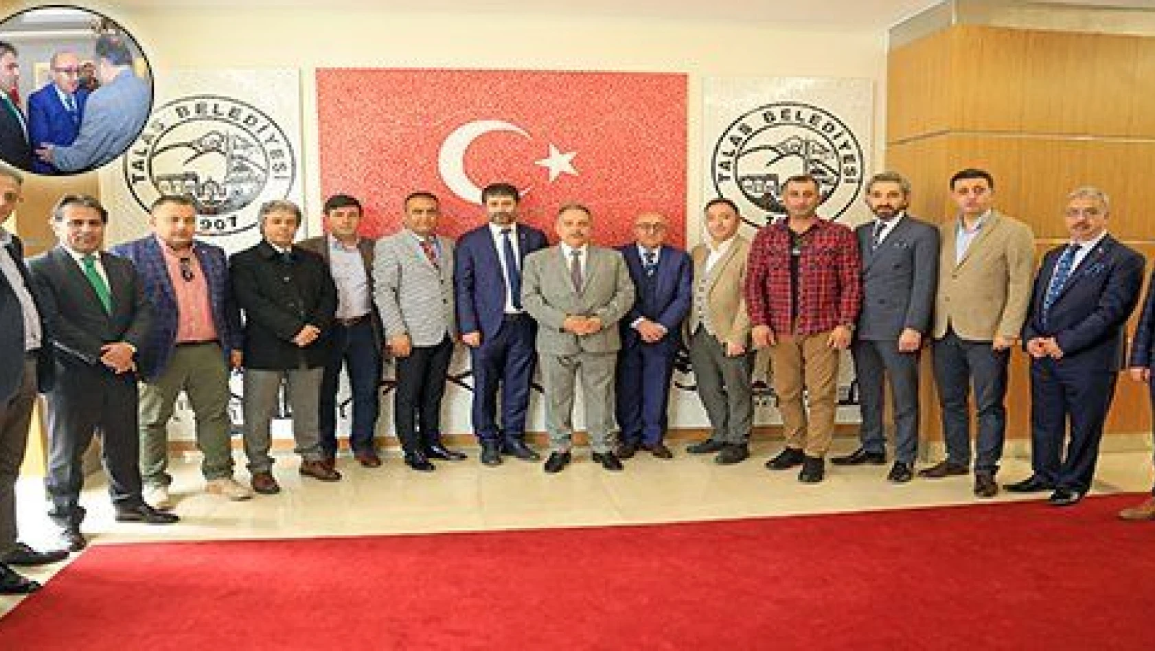 Gazeteciler Cemiyeti'nden Başkan Yalçın'a Ziyaret 