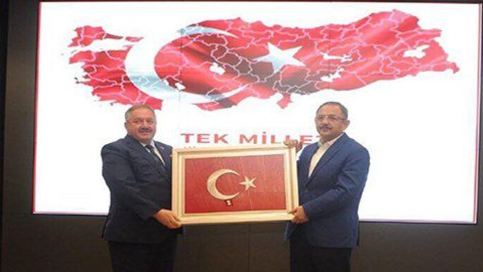 Bakan Özhaseki, Kayseri OSB'yi ziyaret etti