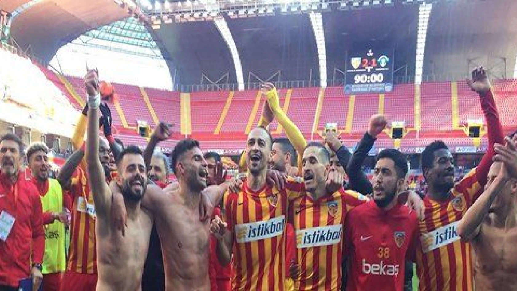 Kayserispor'da 9 ülkeden futbolcu oynadı 
