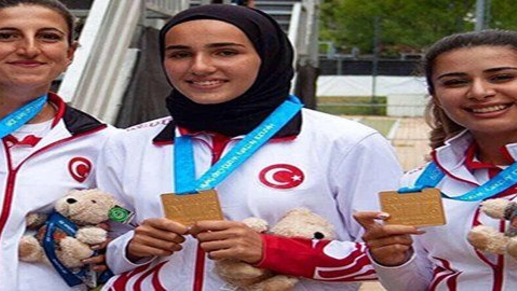 Altın madalya kazanan Kayserili okçu Gizem Elmaağaçlı kentin gururu oldu 