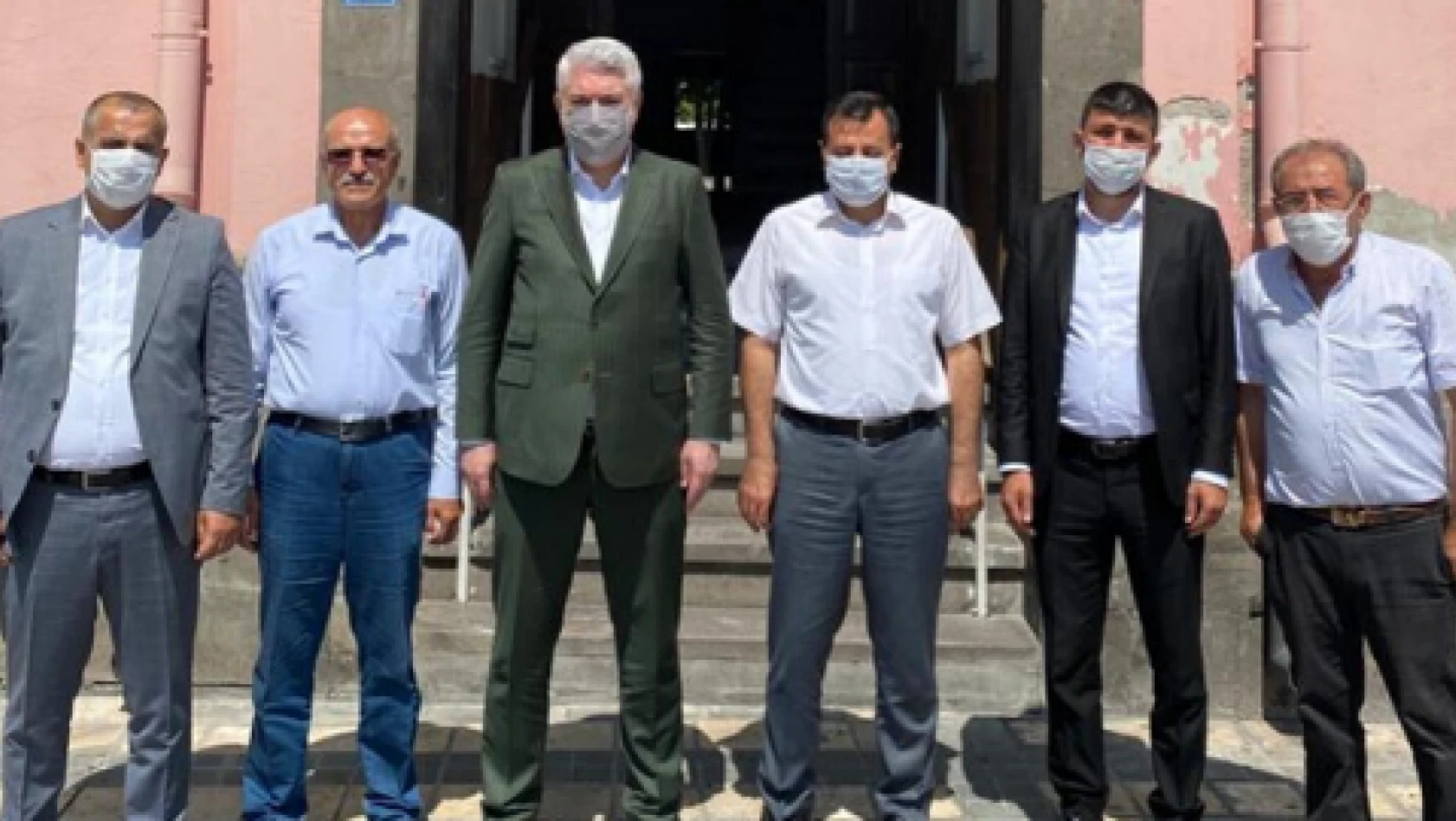 MHP İl Başkanı Tok Başkan Yavuz'u ziyaret etti