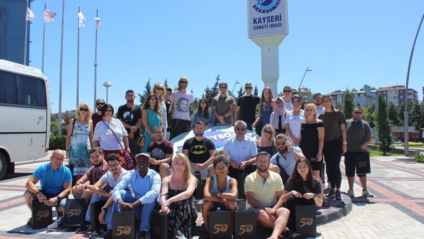 11 ülkeden gençler İstihdam fırsatlarını Kayseri'de öğreniyor
