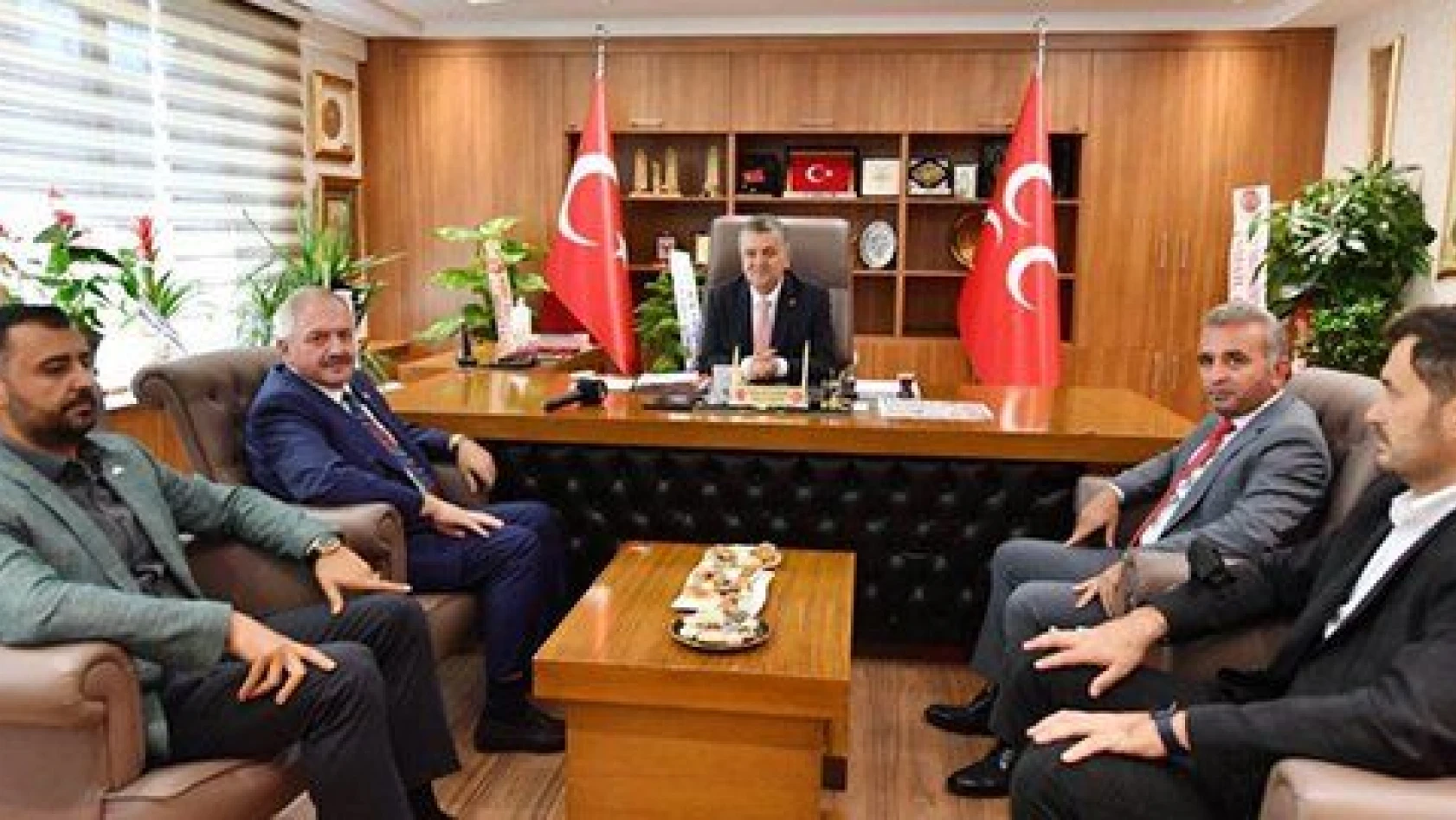 Kayseri OSB'den MHP İl Başkanı İncetoprak'a ziyaret