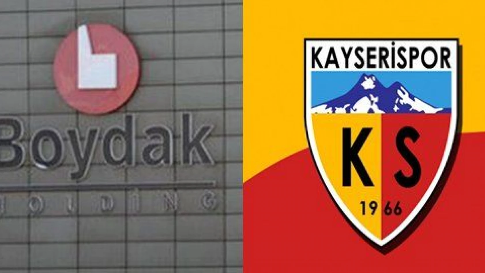 Boydak Holding 'den Kayserispor'a dev destek 