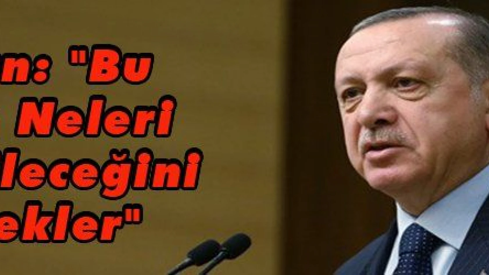 Erdoğan: 'Bu Milletin Neleri Başarabileceğini Görecekler'