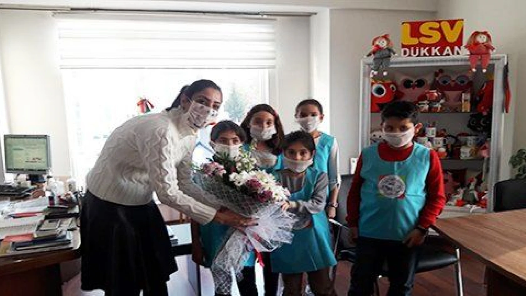 Melikgazi Çocuk Meclisi lösemili çocuklar için 'Moral Günü' düzenledi 