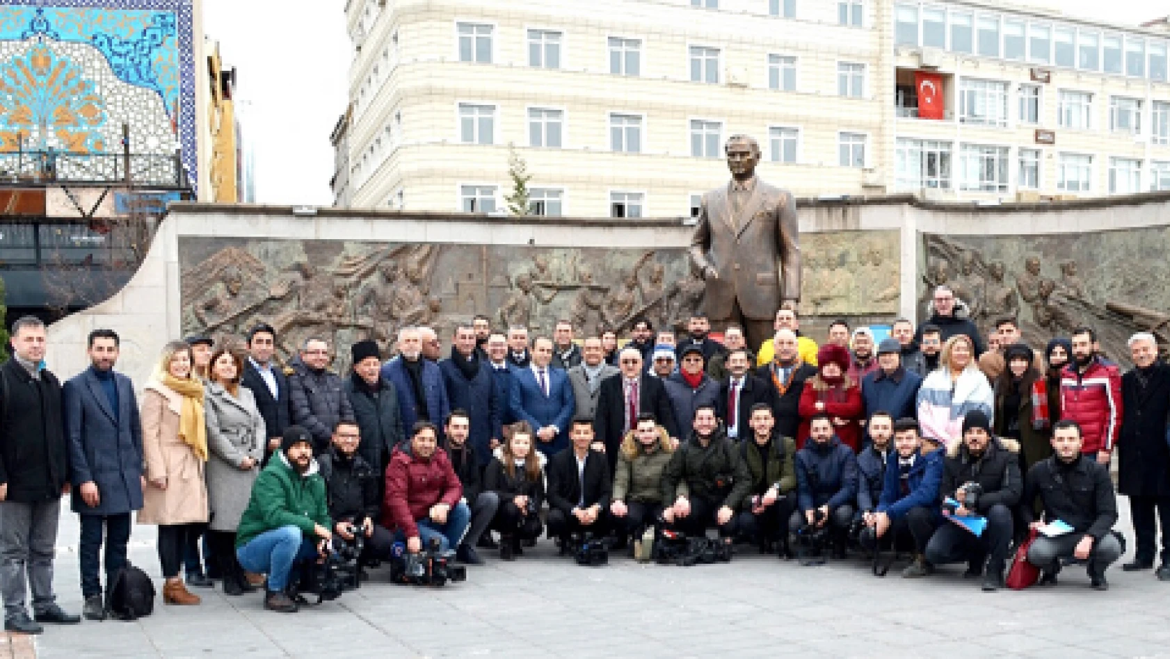 Kayseri'de 10 Ocak Gazeteciler Günü kutlamaları geniş katılımla yapıldı 