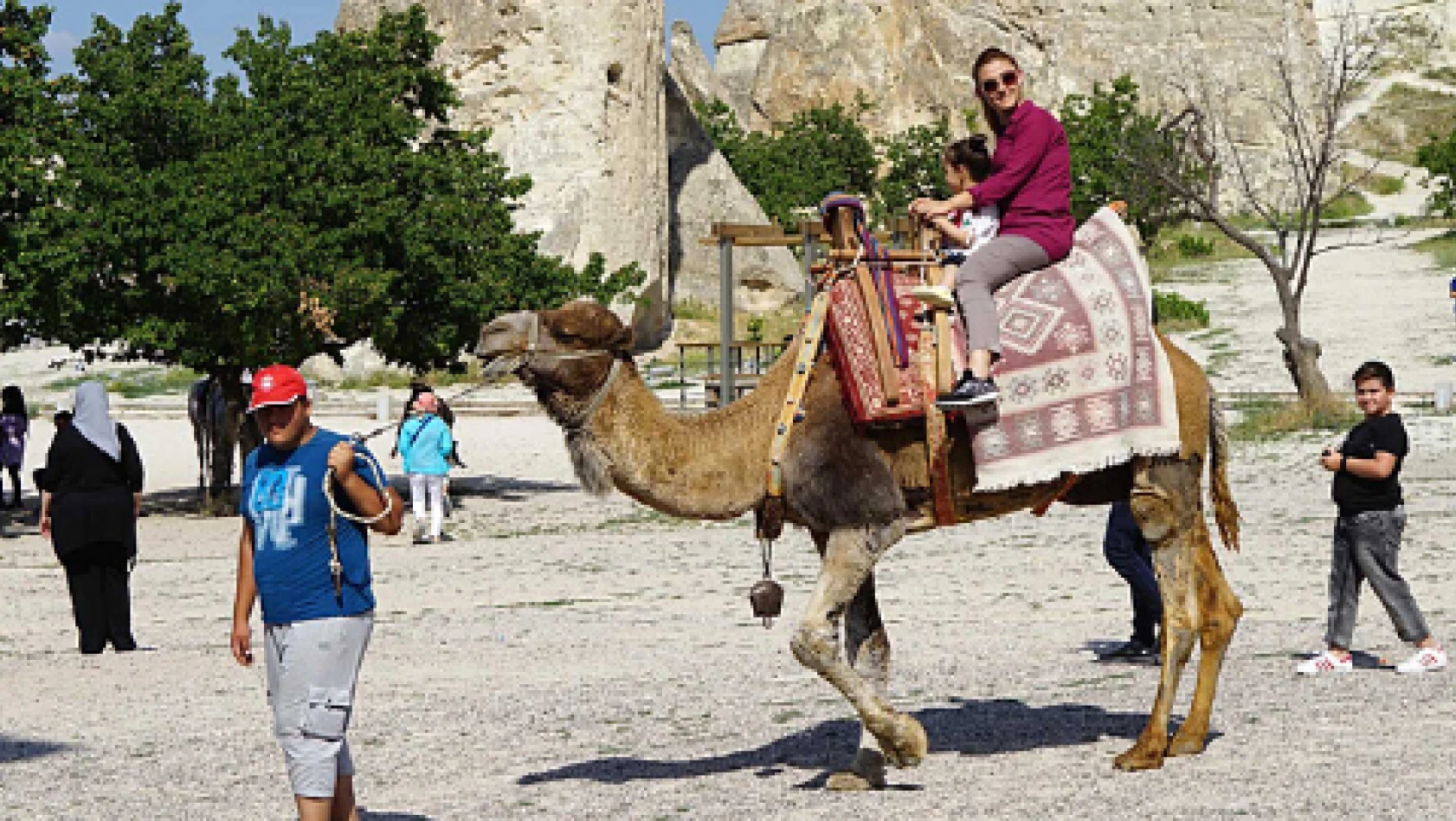 Kapadokya 'ya 7 ayda 419 bin ziyaretçi
