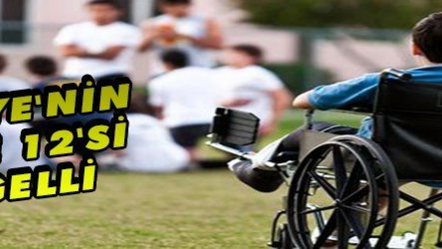 Türkiye nüfusunun yüzde 12,3'ünü engelliler oluşturuyor