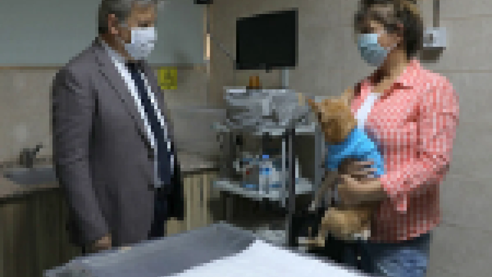 Başkan Palancıoğlu Hayvan Hastanesi'ni ziyaret etti 